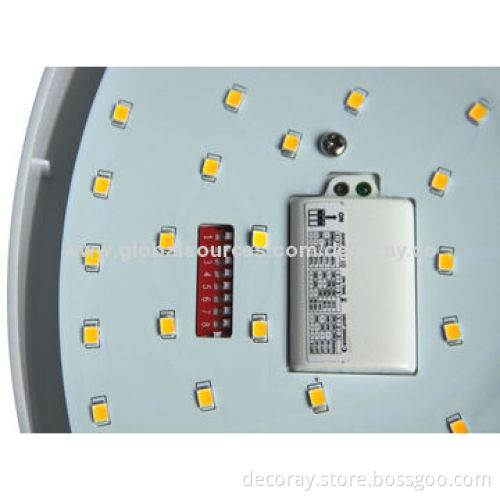 High-power White 10W Microwave Surface Mounted Ceiling Light, High-brightness, 2835 SMD